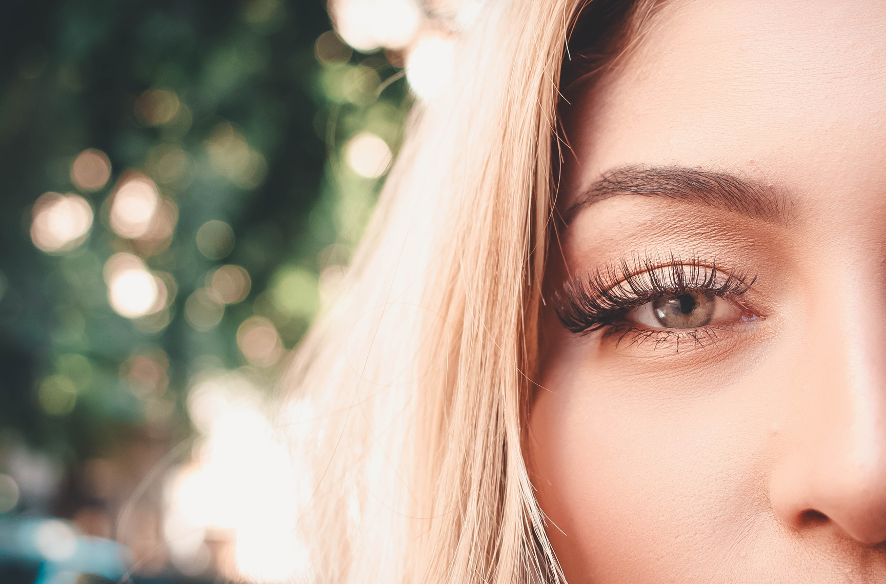 Close-up Shot Of Woman's Eye